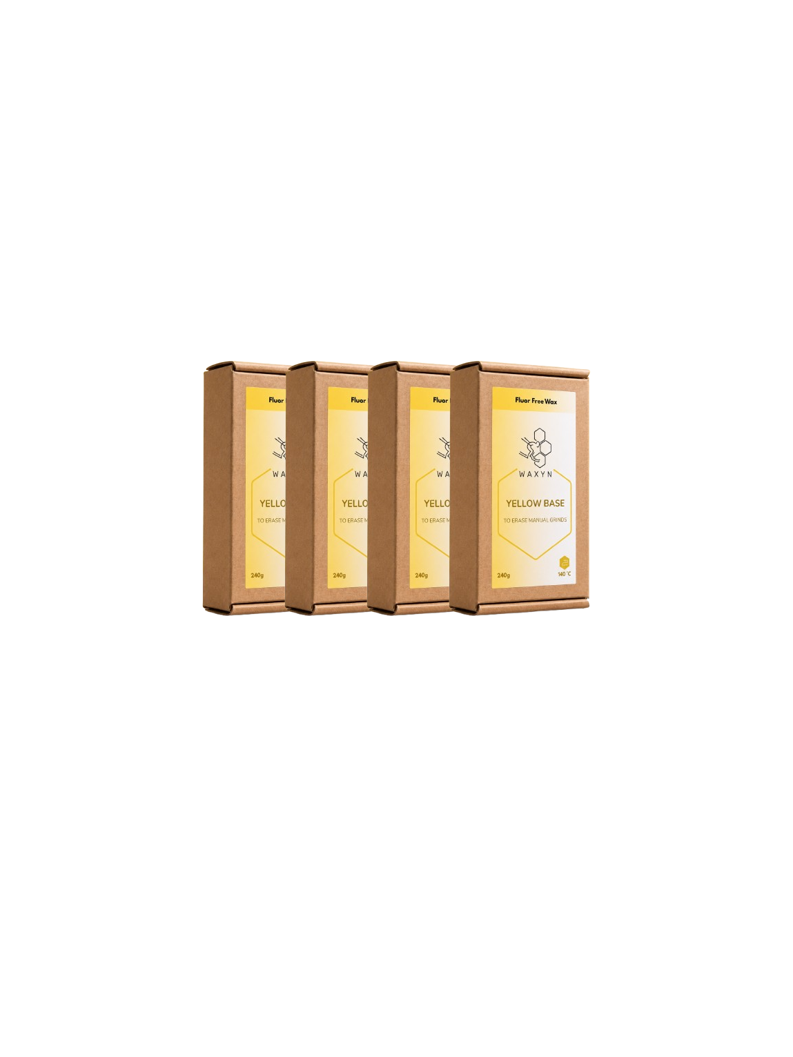 Pack Base Yellow 4 x 240g